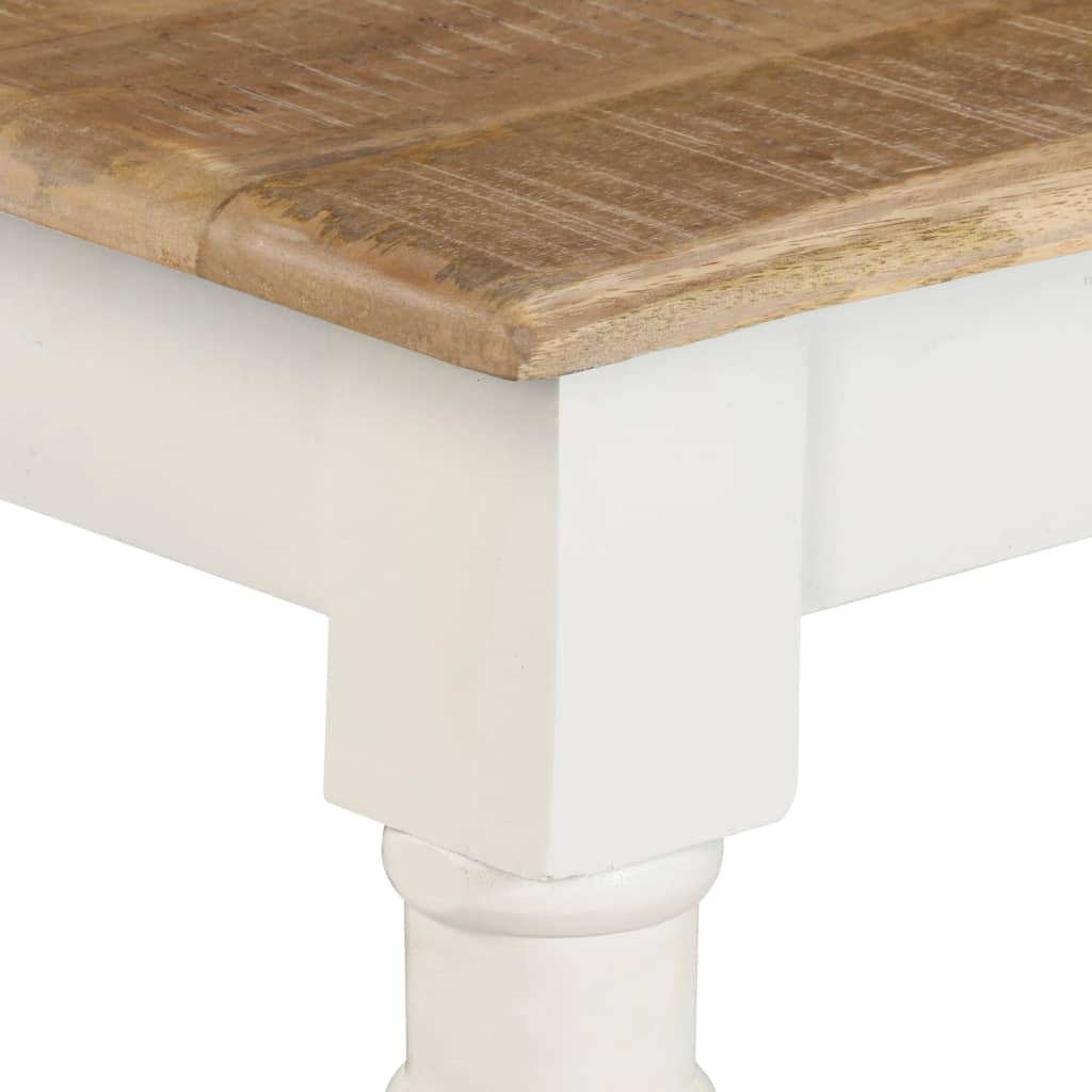 vidaXL Jedálenský stôl 120x60x76 cm masívne mangovníkové drevo