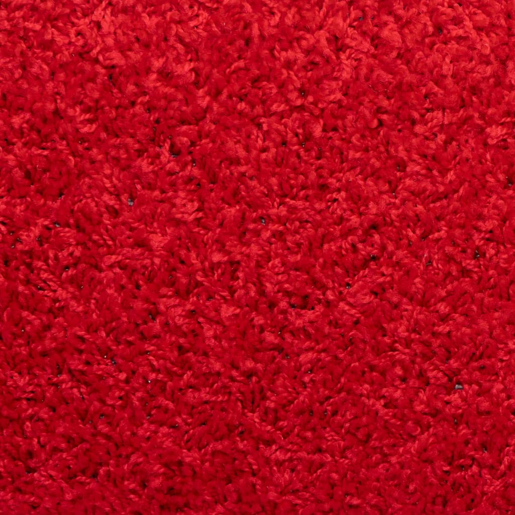 vidaXL Nášľapy na schody 5 ks 65x21x4 cm červené