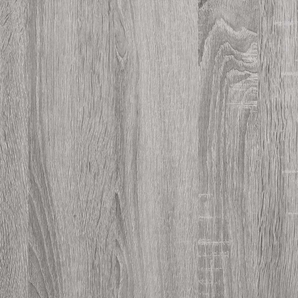 vidaXL Kúpeľňová skrinka sivý dub sonoma 30x30x190 cm spracované drevo