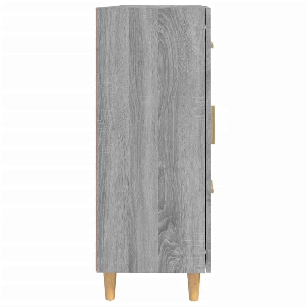 vidaXL Komoda sivý dub sonoma 69,5x34x90 cm spracované drevo