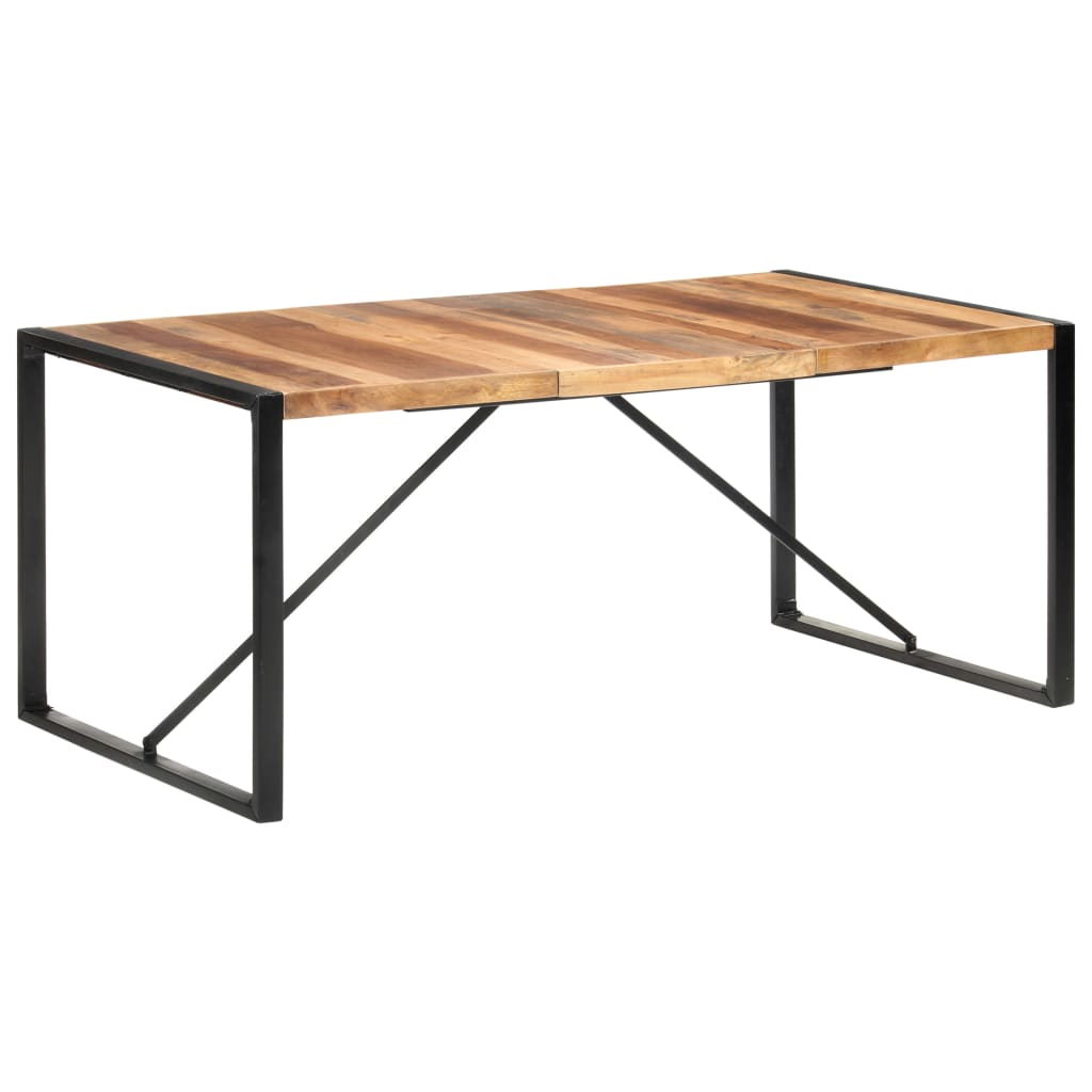 vidaXL Jedálenský stôl 180x90x75 cm masívne drevo so sheeshamovou úpravou