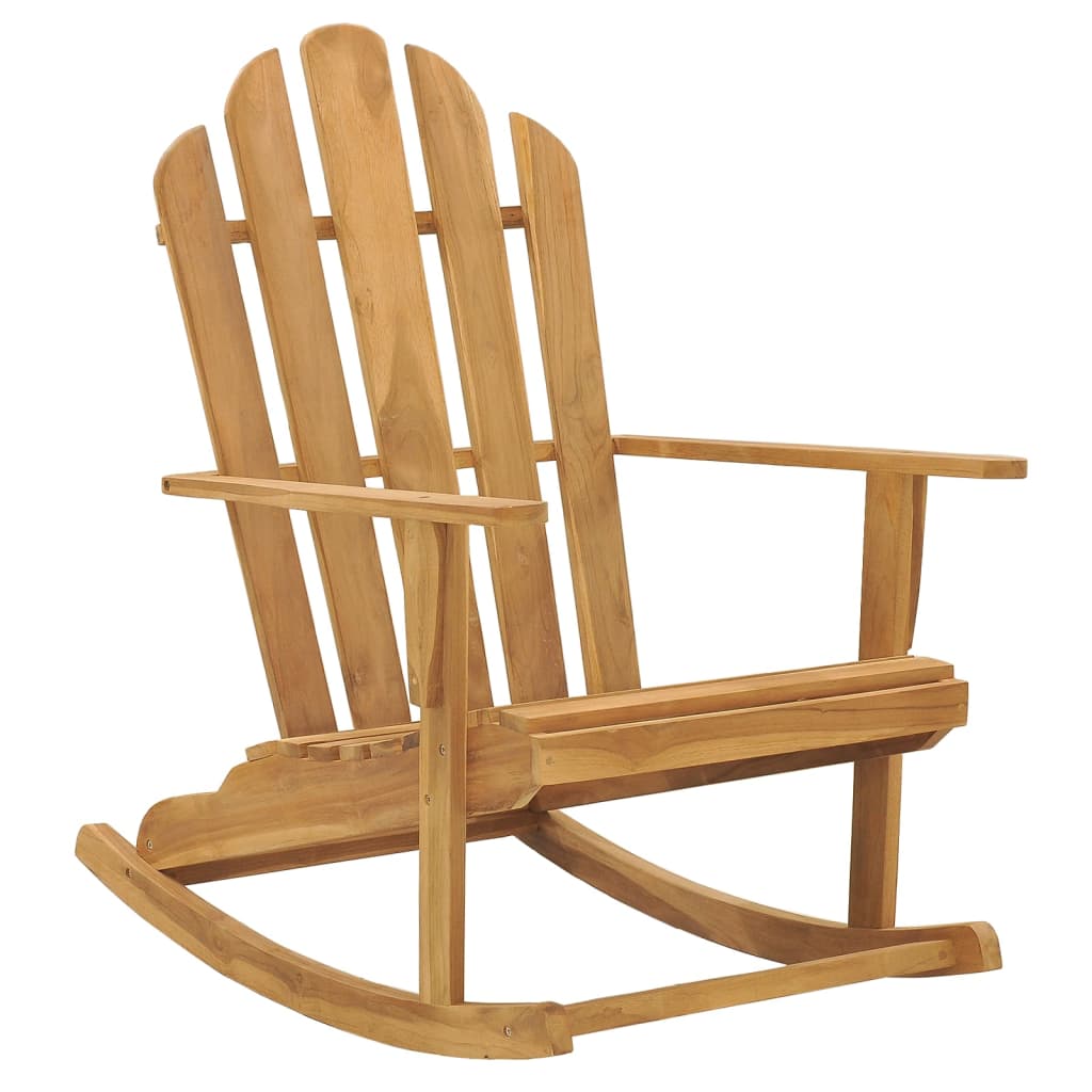 vidaXL Hojdacia stolička Adirondack z masívneho tíkového dreva