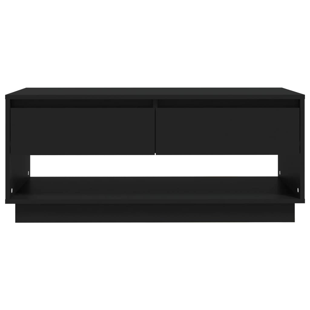 vidaXL Konferenčný stolík čierny 102,5x55x44 cm drevotrieska
