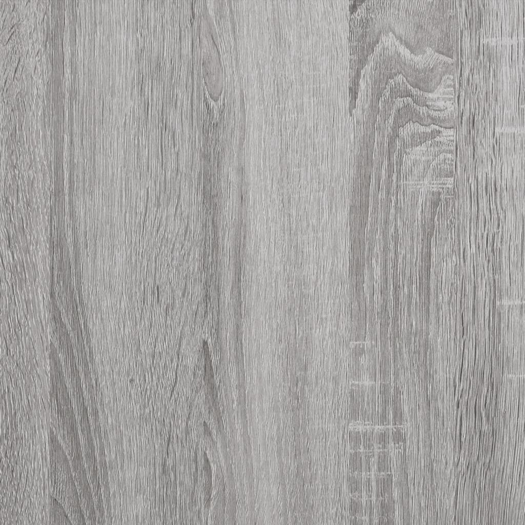 vidaXL Botník sivý dub sonoma 150x35x45 cm spracované drevo