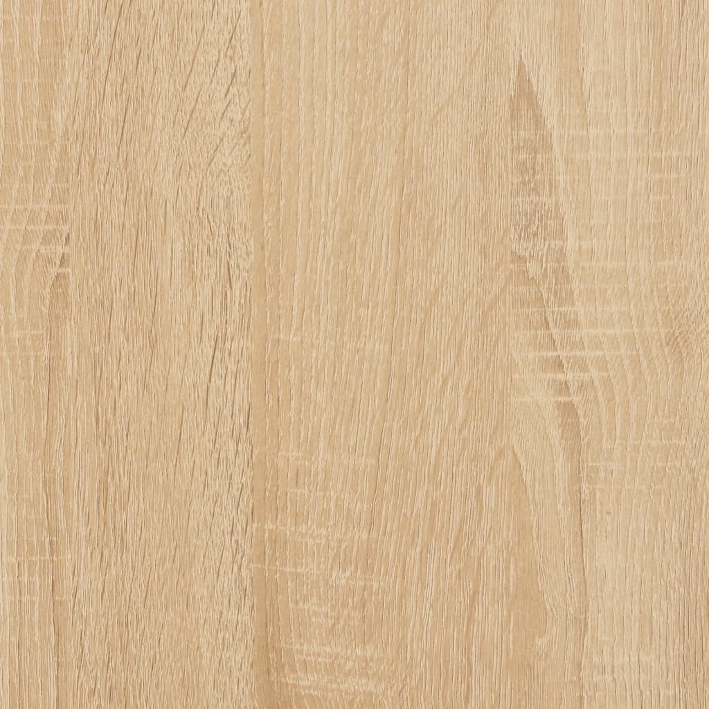 vidaXL Knižnica dub sonoma 102x28x77,5 cm kompozitné drevo