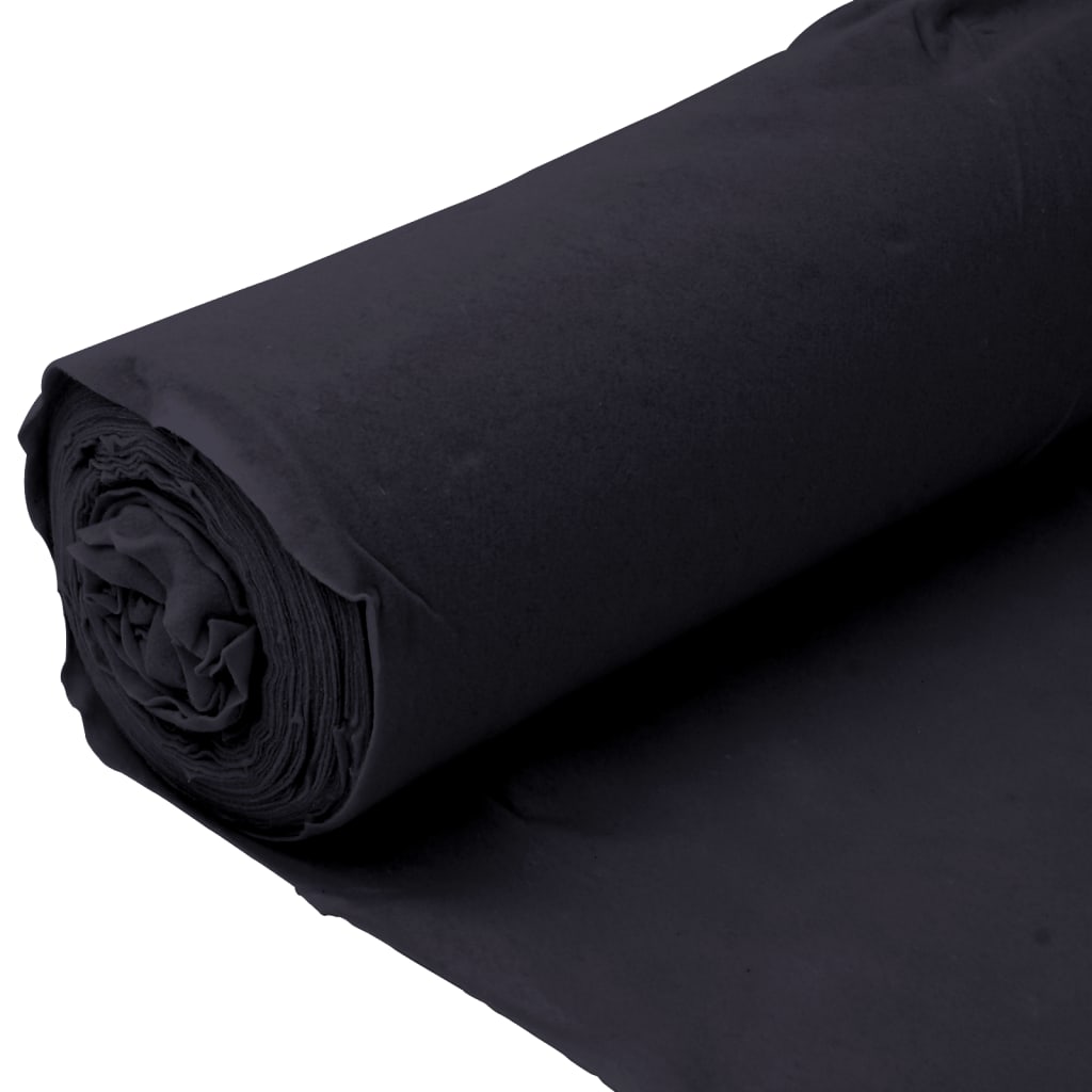 vidaXL Geotextilná membrána čierna 1 x 10 m polyesterové vlákno
