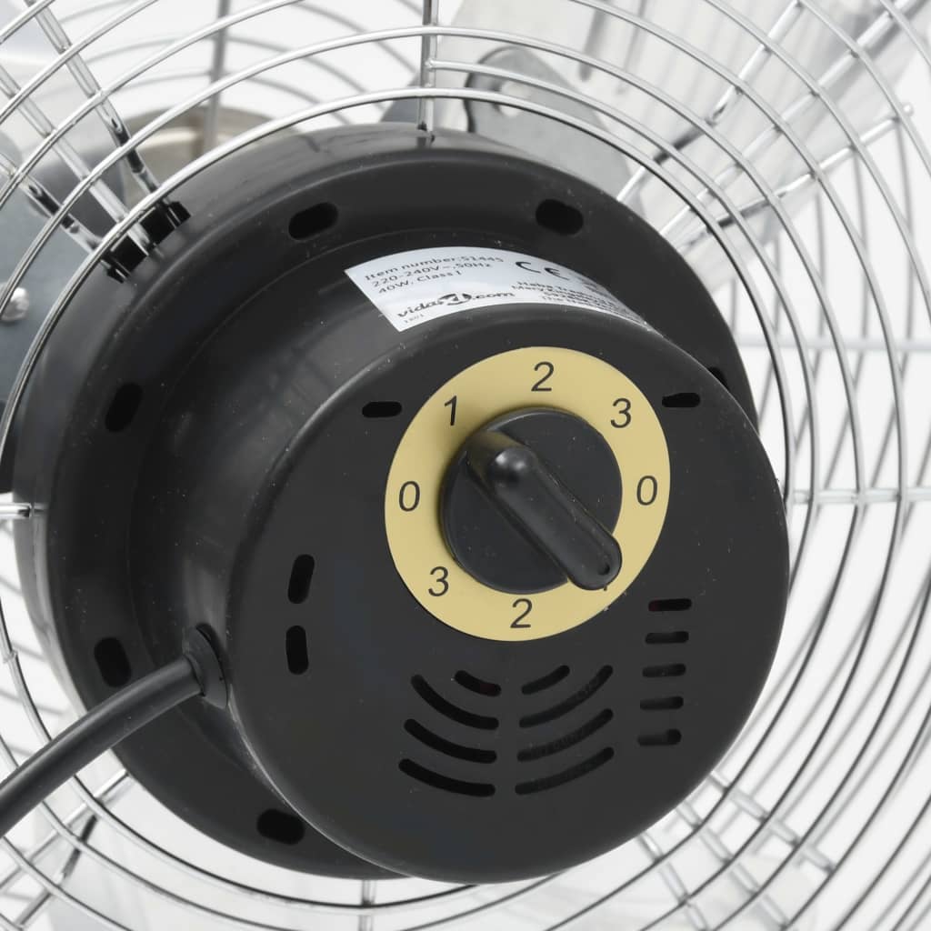 vidaXL Podlahový ventilátor, 3 rýchlosti 45 cm 60 W