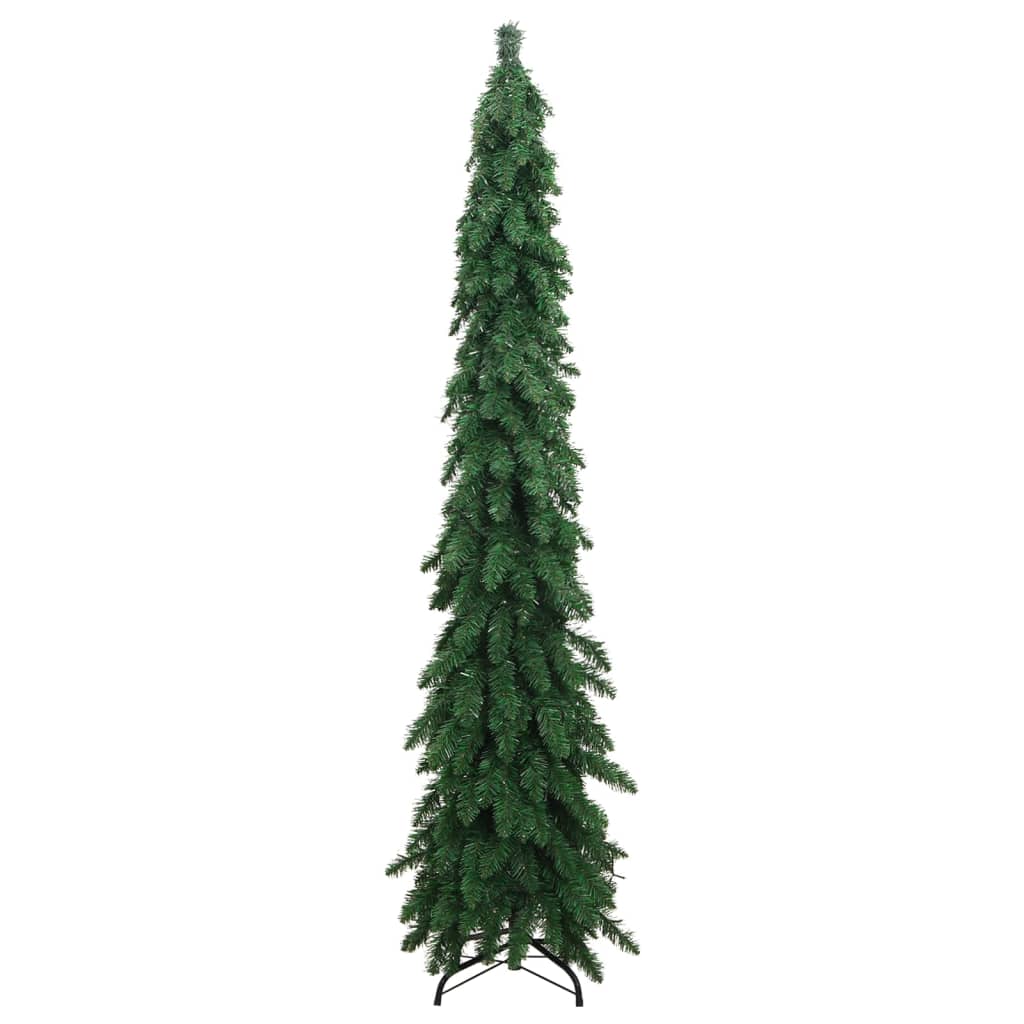 vidaXL Osvetlený umelý vianočný stromček so 100 LED 180 cm
