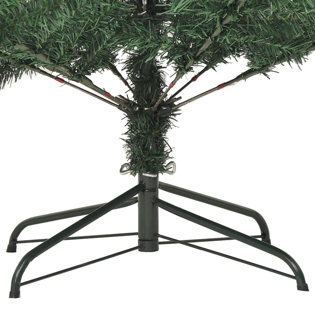 vidaXL Umelý vianočný stromček s podstavcom 240 cm PVC