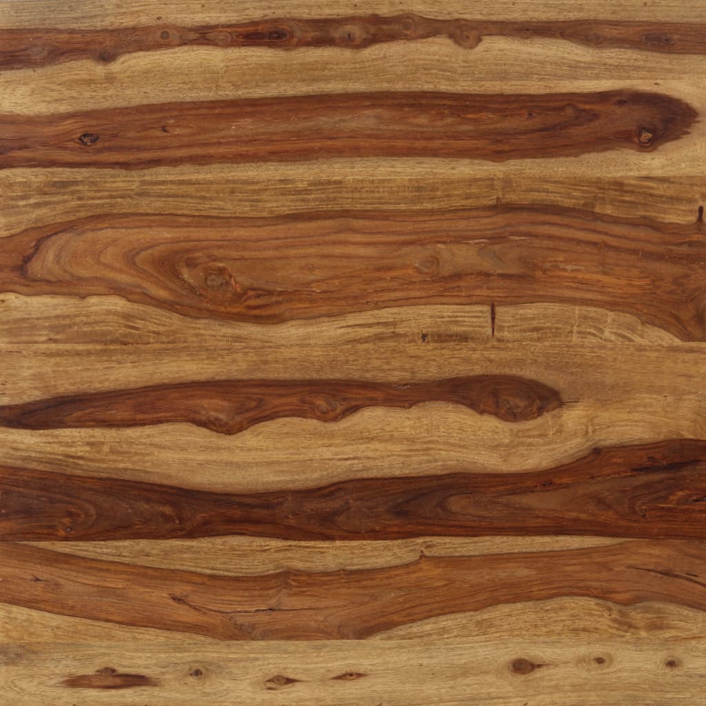 vidaXL Jedálenský stôl, drevený masív sheesham 82x80x76 cm