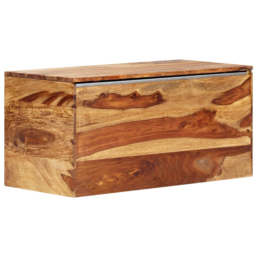 vidaXL Úložná truhlica 80x40x40 cm masívne sheeshamové drevo