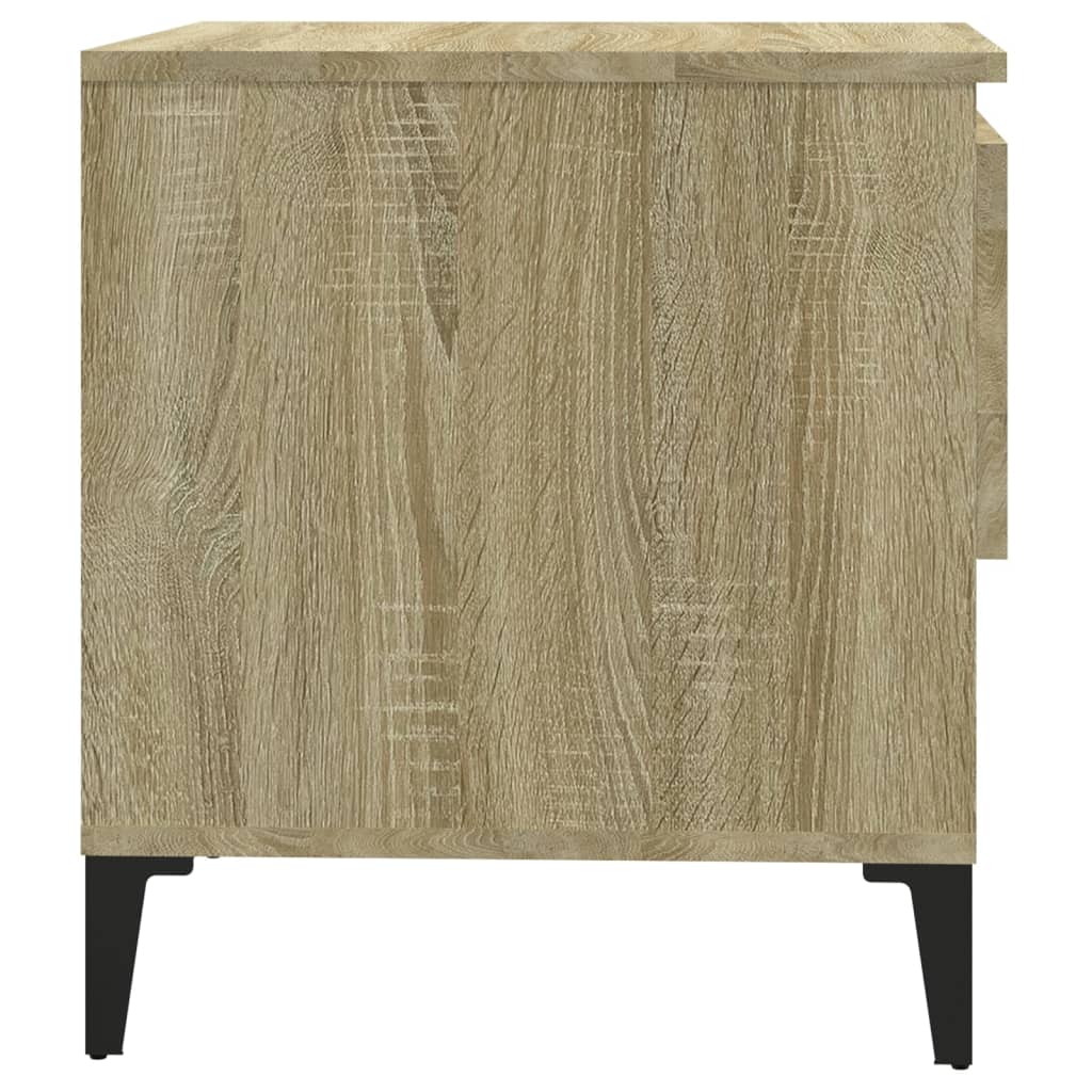 vidaXL Bočné stolíky 2 ks dub sonoma 50x46x50 spracované drevo