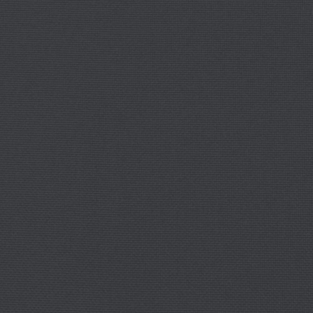 vidaXL Podložka na paletový nábytok, čierna 120x80x12 cm, látka
