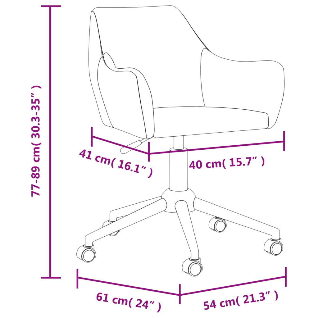 vidaXL Otočné jedálenské stoličky 2 ks krémové látkové