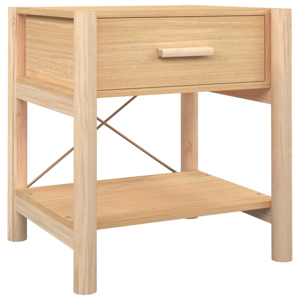 vidaXL Nočné stolíky 2 ks 42x38x45 cm spracované drevo