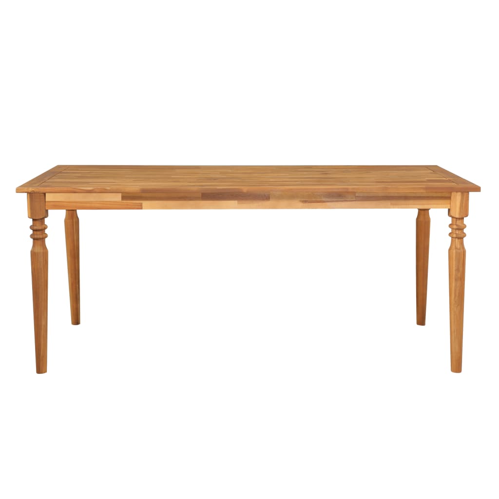 vidaXL Záhradný stôl 170x90x75 cm, akáciový masív