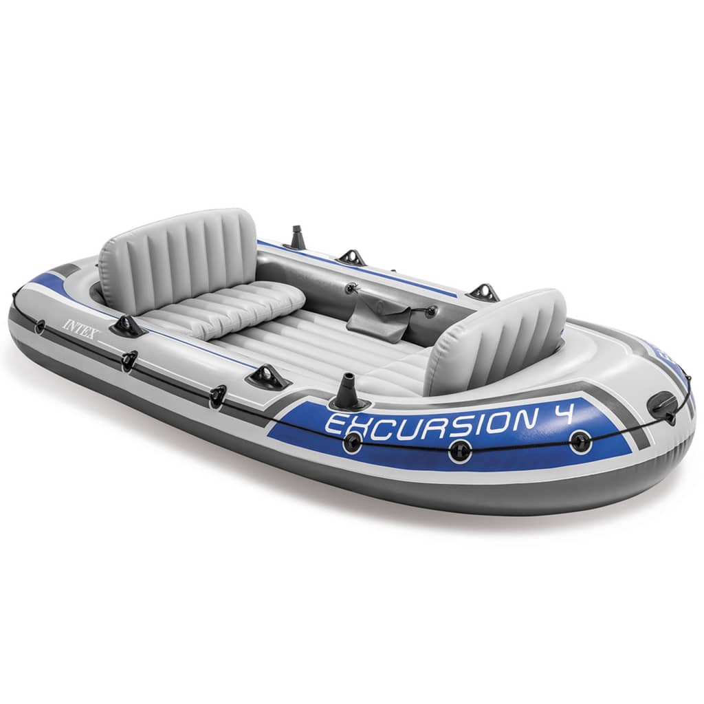 Intex Excursion 4 Nafukovací čln s veslami a pumpou 68324NP
