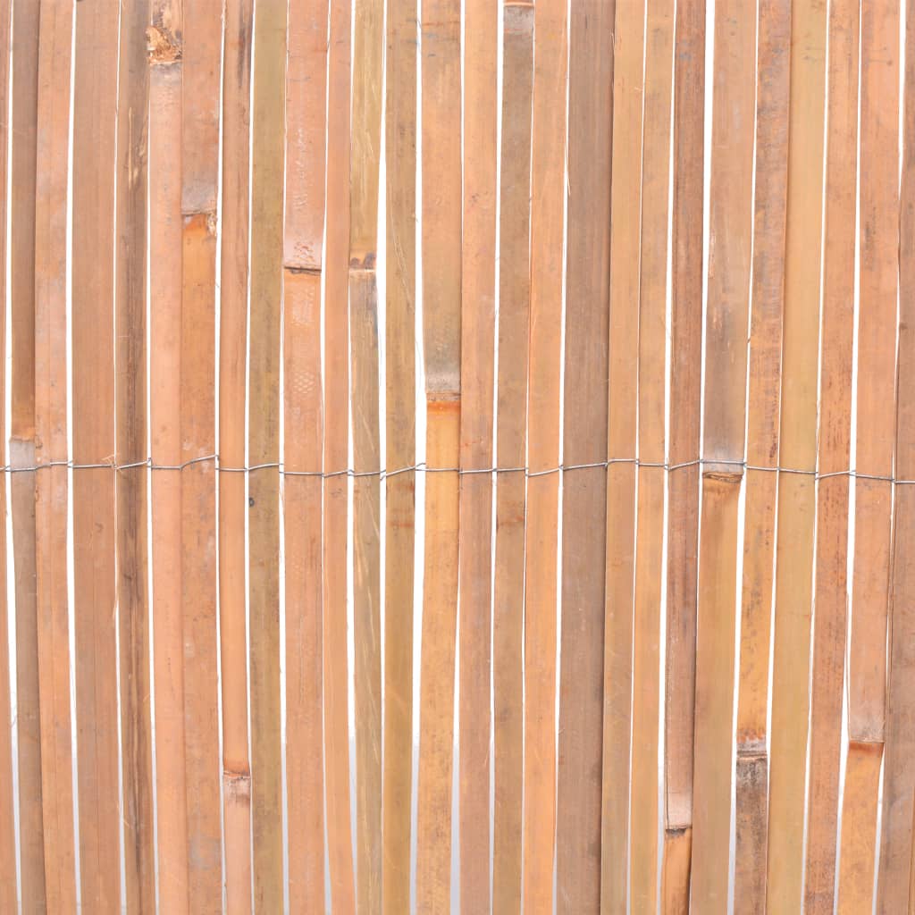 vidaXL Bambusový plot 100x400 cm