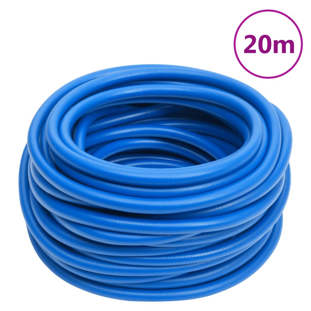 vidaXL Vzduchová hadica, modrá 0,6" 20 m, PVC