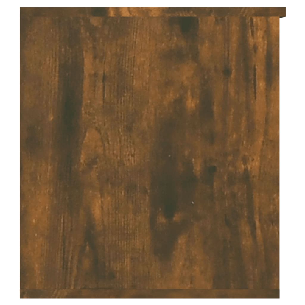vidaXL Úložná truhlica tmavý dub 84x42x46 cm spracované drevo