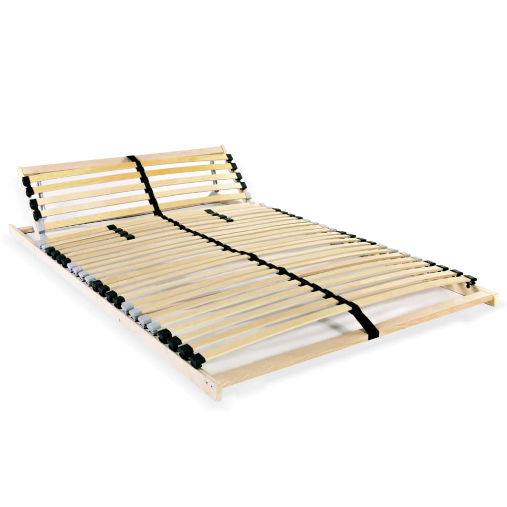 vidaXL Lamelový posteľný rošt s 28 lamelami a 7 zónami 100x200 cm