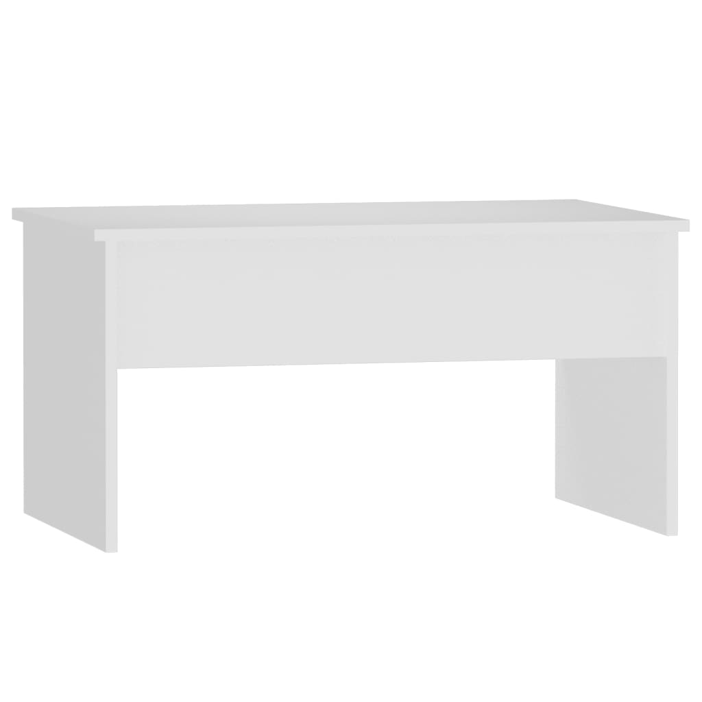 vidaXL Konferenčný stolík biely 80x50,5x41,5 cm spracované drevo