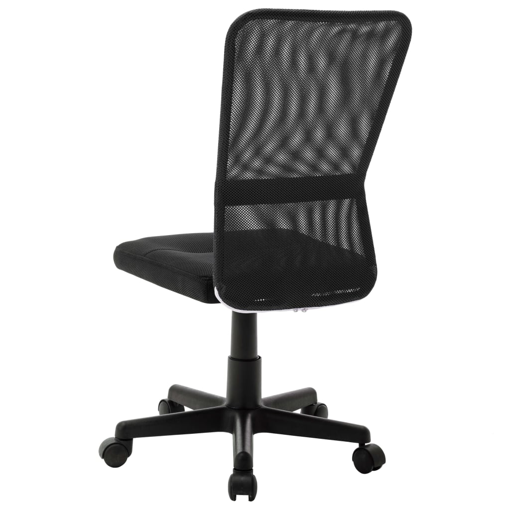 vidaXL Kancelárska stolička čierna 44x52x100 cm sieťovinová látka