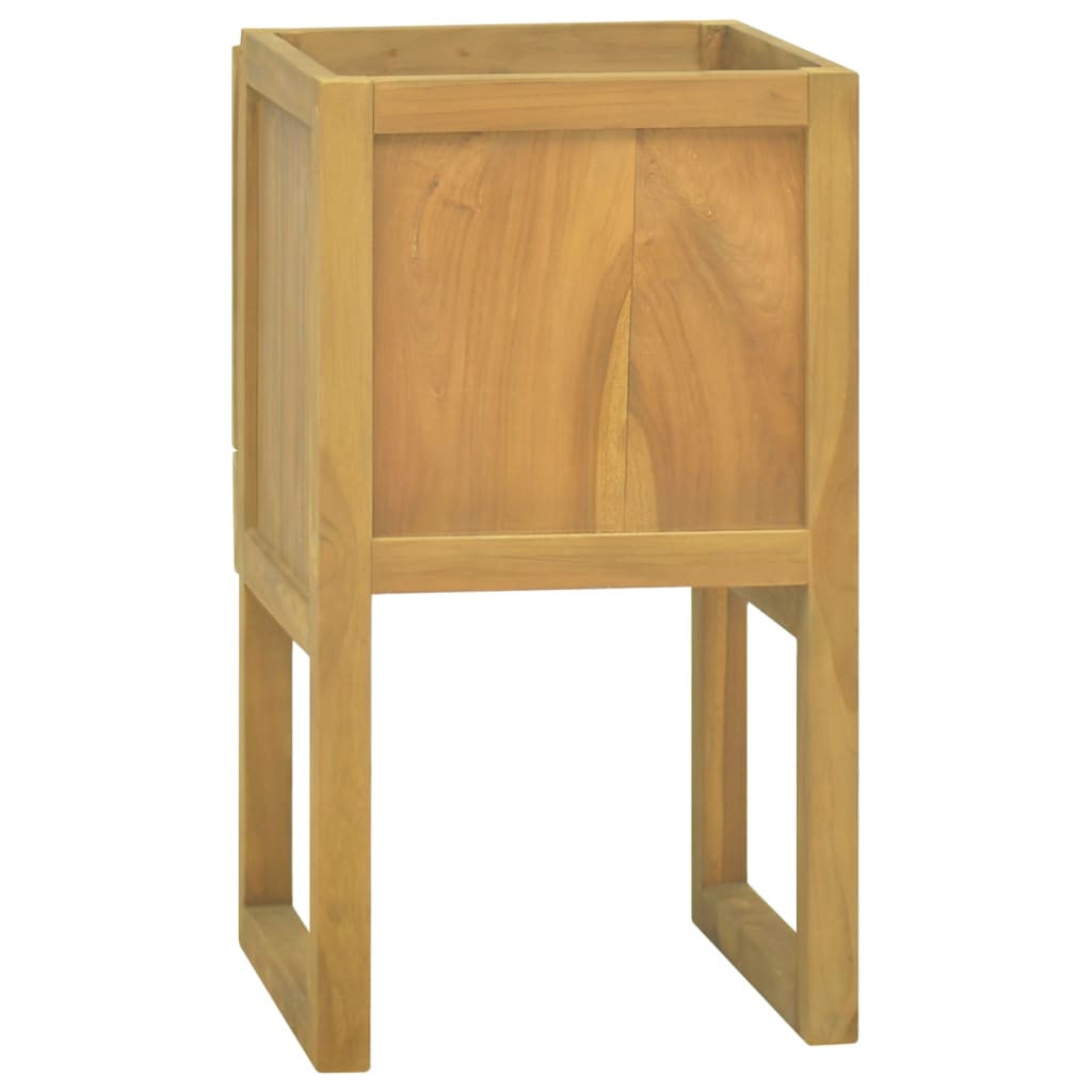 vidaXL Kúpeľňová skrinka 45x45x75 cm masívne tíkové drevo