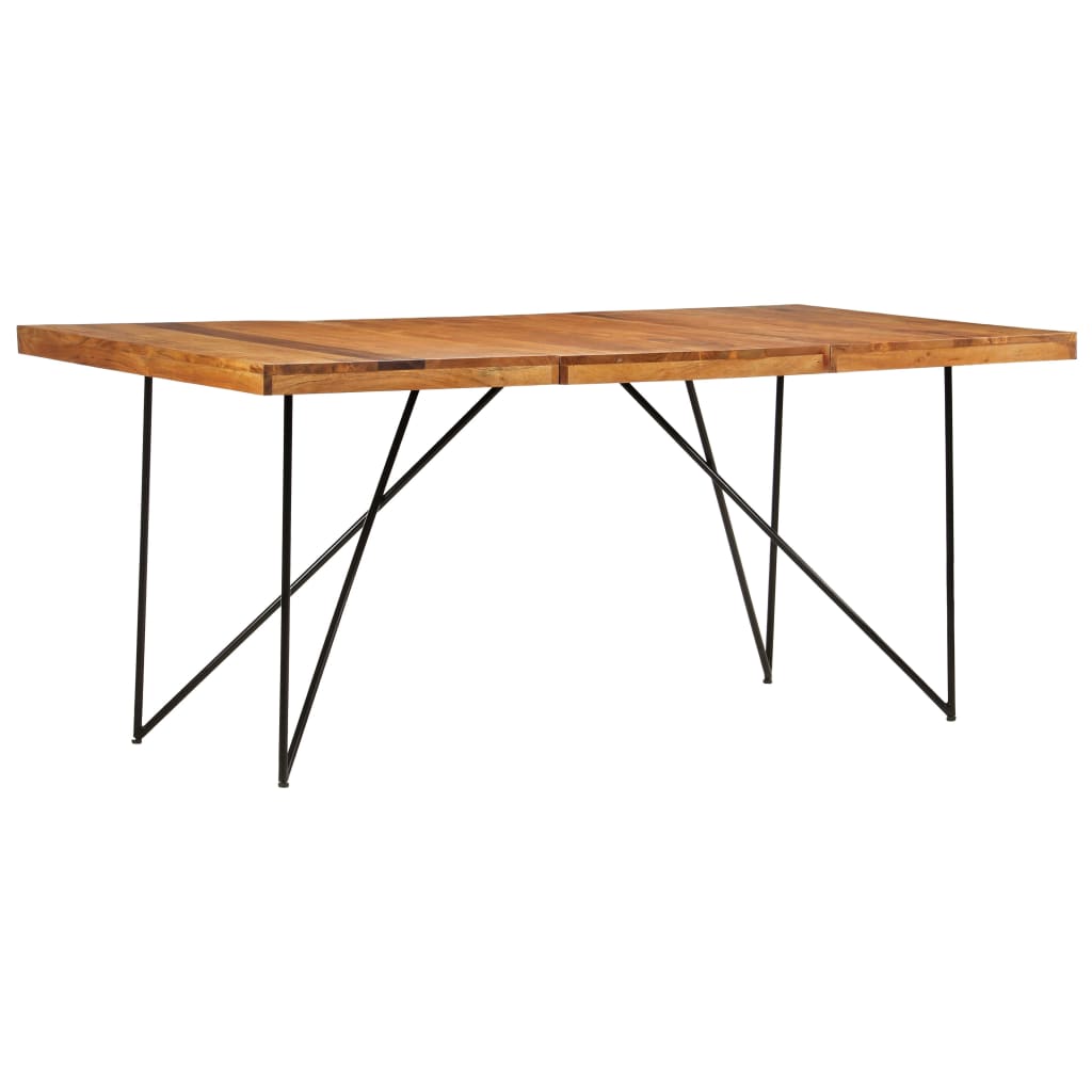 vidaXL Jedálenský stôl 180x90x76 cm, akáciový masív
