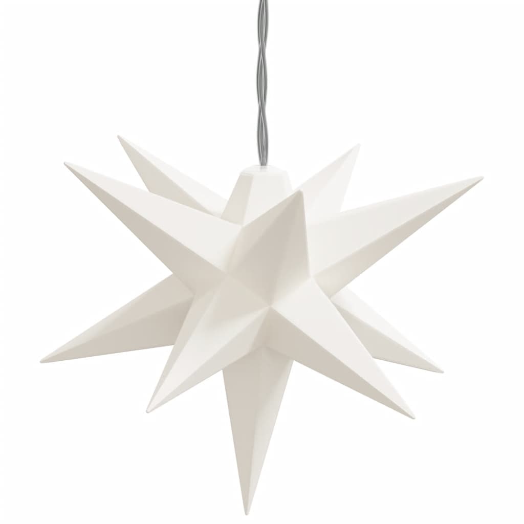vidaXL Vianočné svetlo s LED 10 ks, biele 10 cm