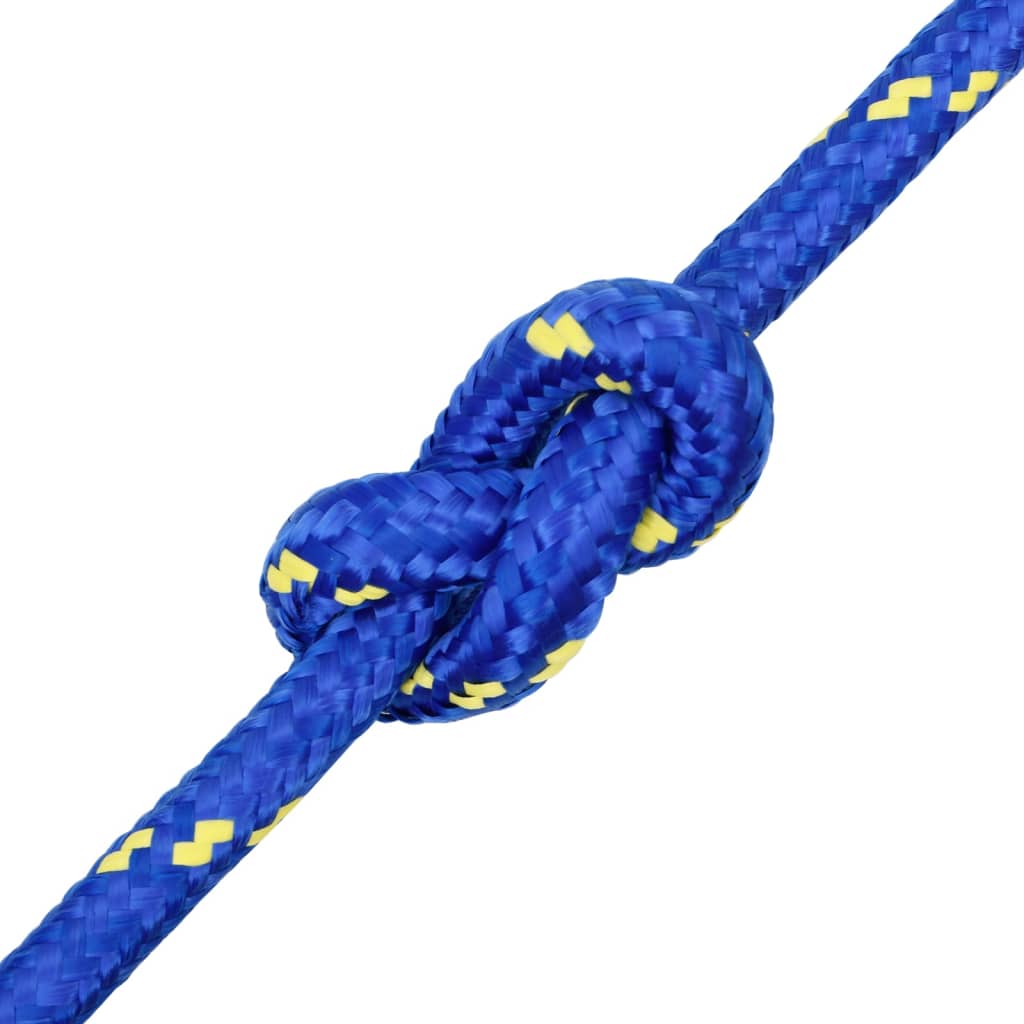 vidaXL Lodné lano modré 20 mm 50 m polypropylén