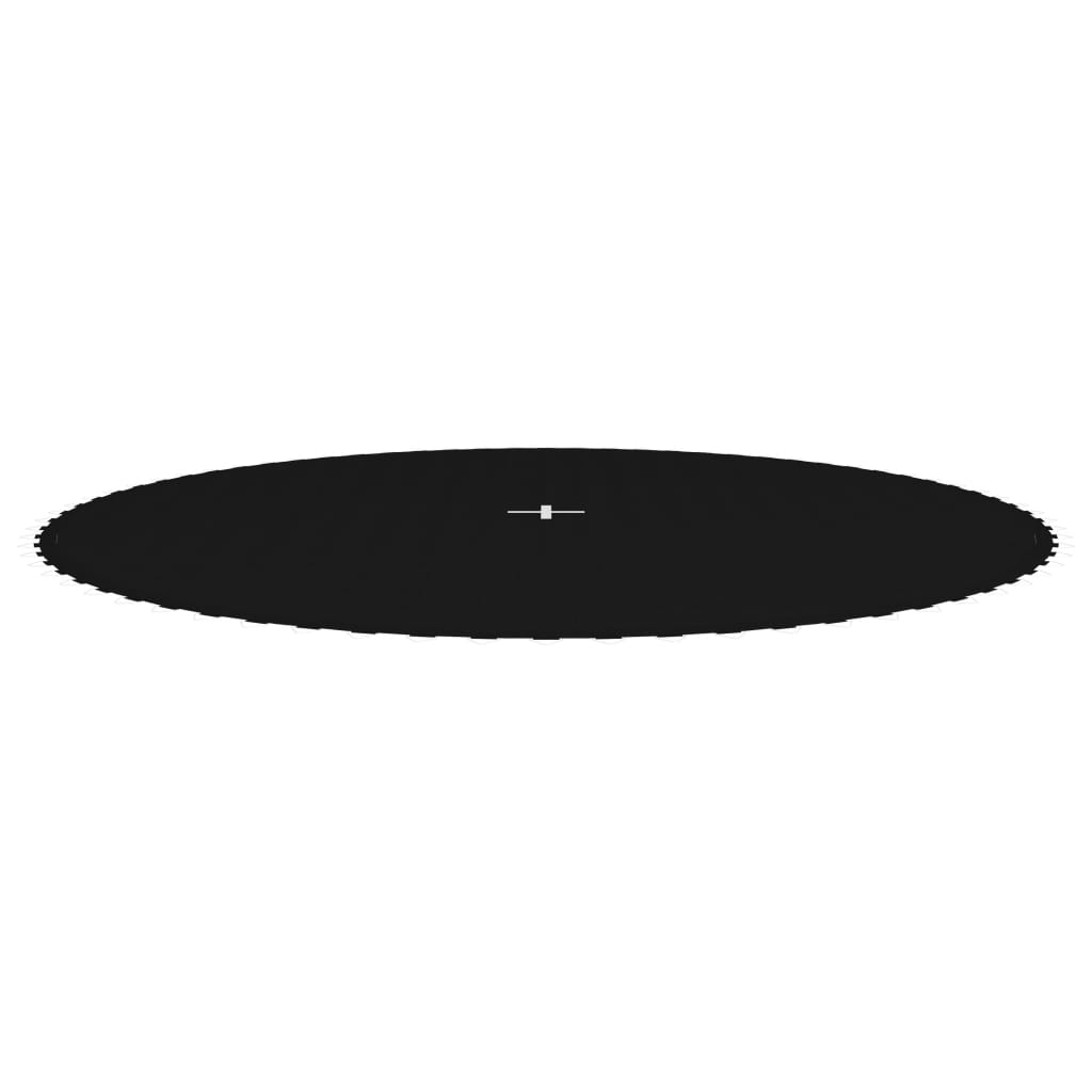 vidaXL Skákacia plocha na 3,96 m okrúhlu trampolínu, látka, čierna