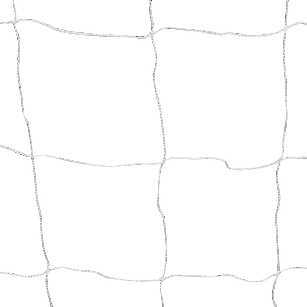 vidaXL Futbalové bránky so sieťami 2 ks 182x61x122 cm oceľové biele