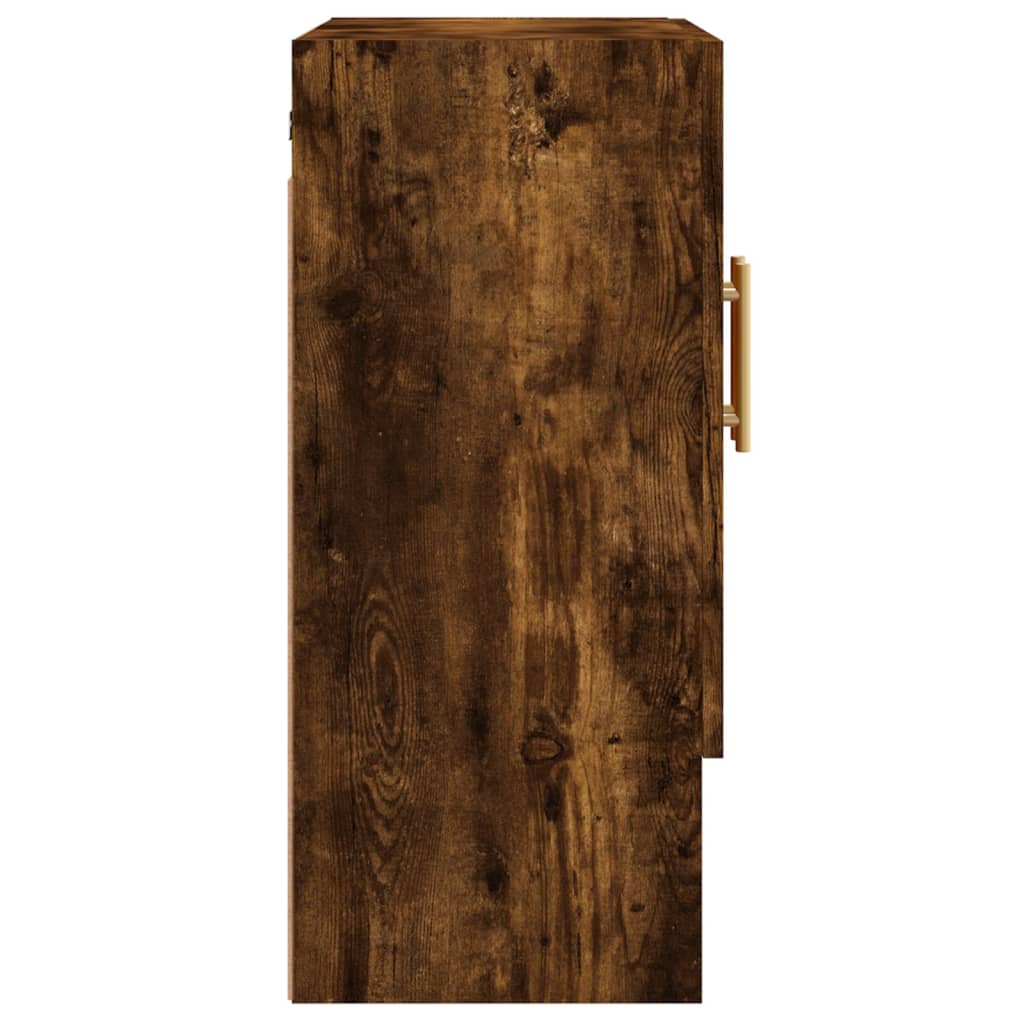 vidaXL Nástenná skrinka dymový dub 60x31x70 cm kompozitné drevo