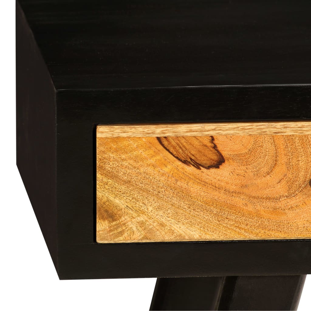 vidaXL Písací stôl z masívneho mangovníkového dreva 120x40x76 cm