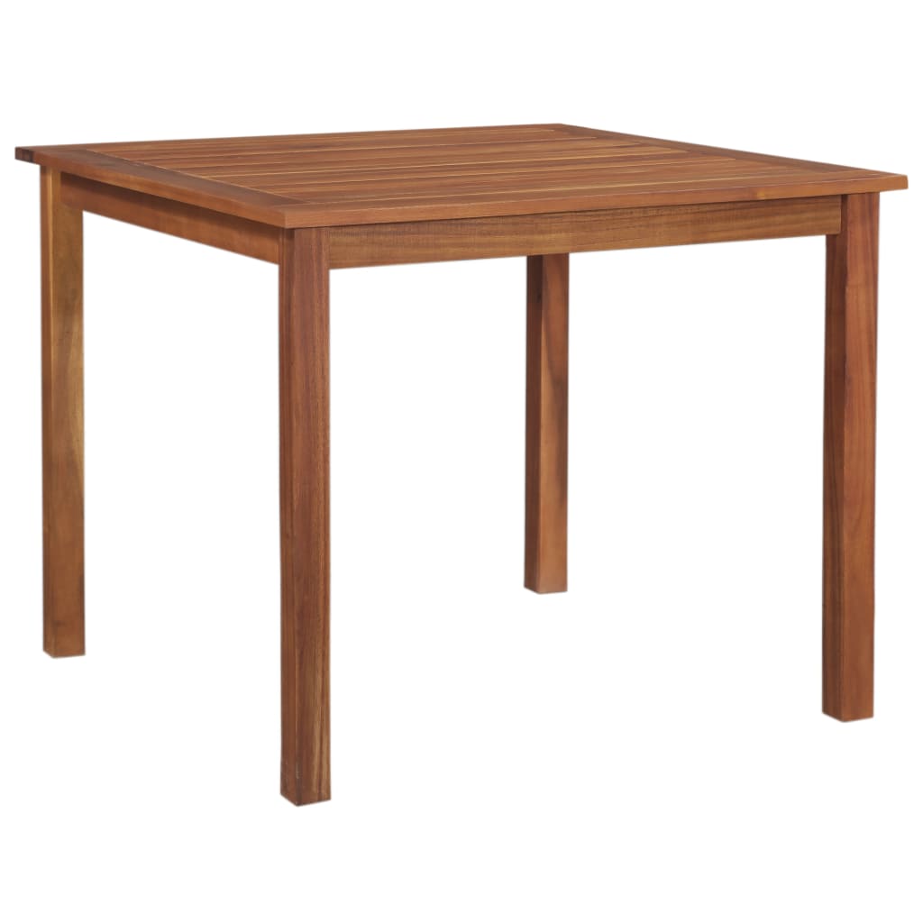 vidaXL Záhradný stôl 85x85x74 cm akáciový masív