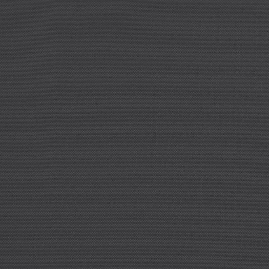 vidaXL Náhradná látka na závesný slnečník, čierna 300 cm