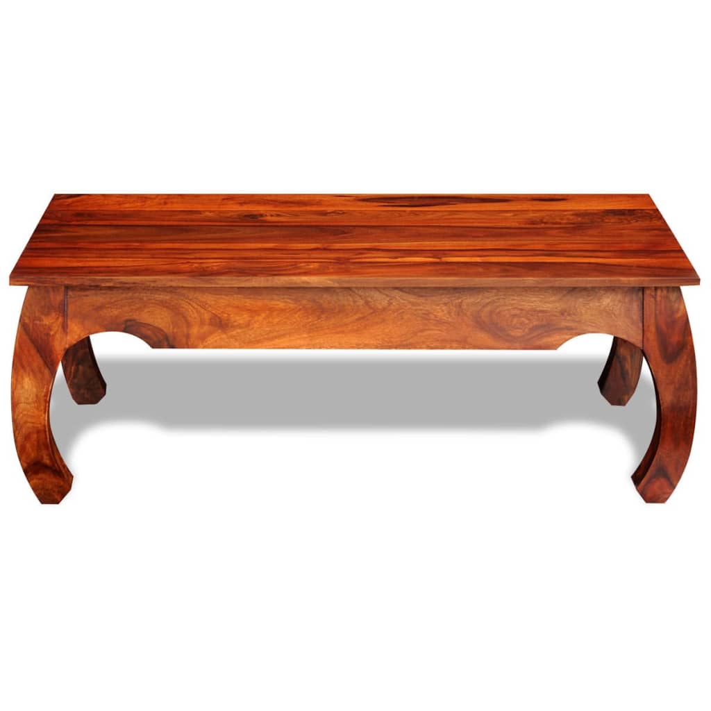vidaXL Konferenčný stolík 40 cm, drevený masív sheesham