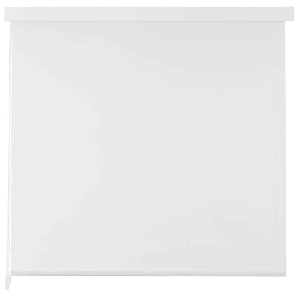 vidaXL Sprchová roleta, 80x240 cm, biela