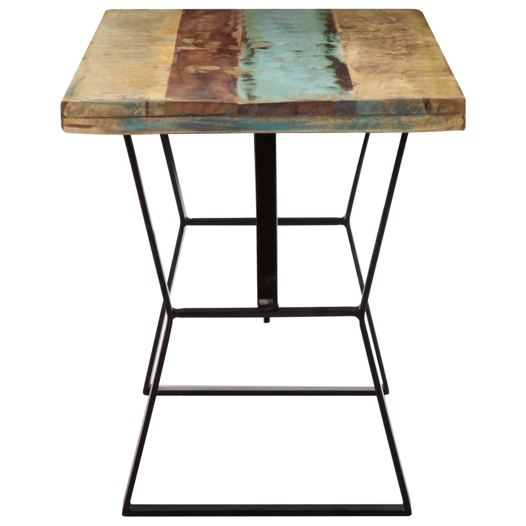 vidaXL Jedálenský stôl 120x60x76 cm, recyklovaný masív