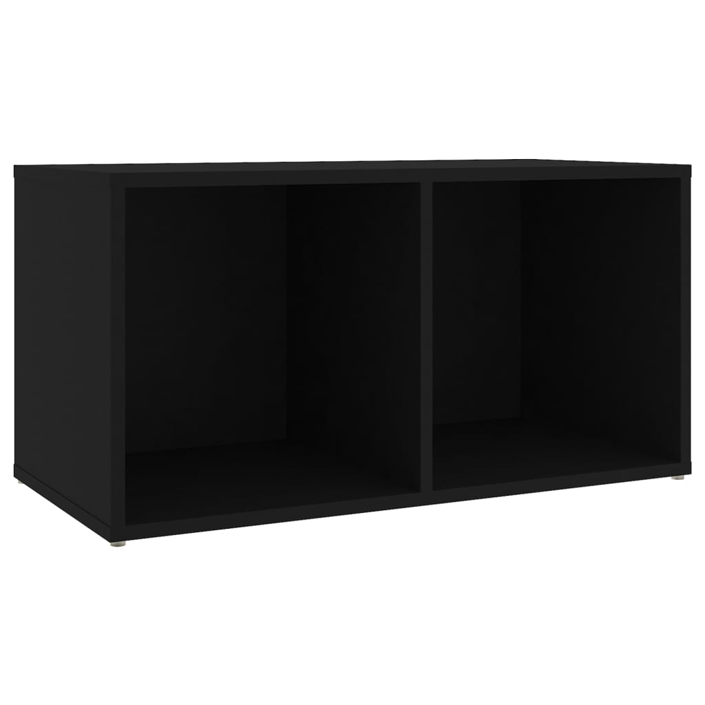 vidaXL TV skrinka, čierna 72x35x36,5 cm, kompozitné drevo