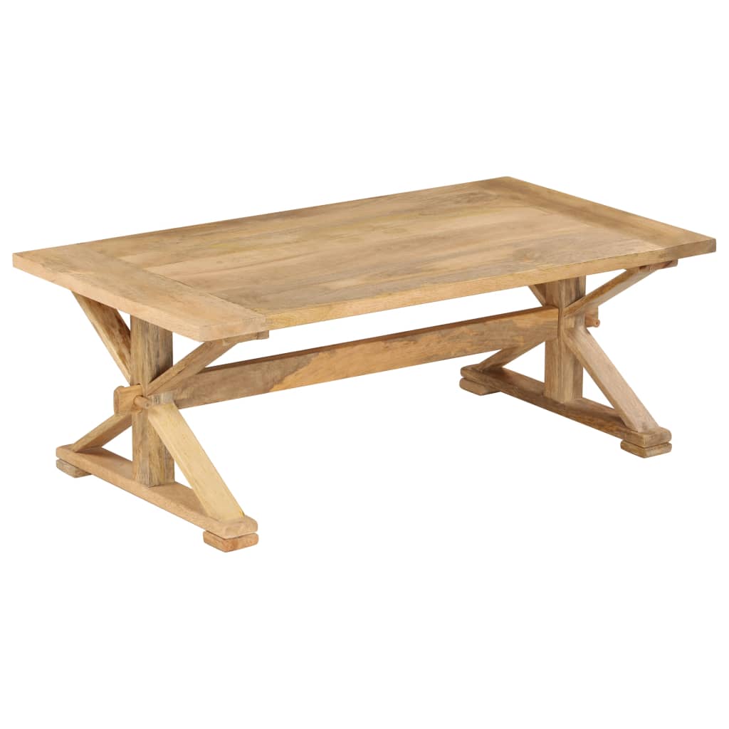 vidaXL Konferenčný stolík 110x60x40 cm masívne mangovníkové drevo