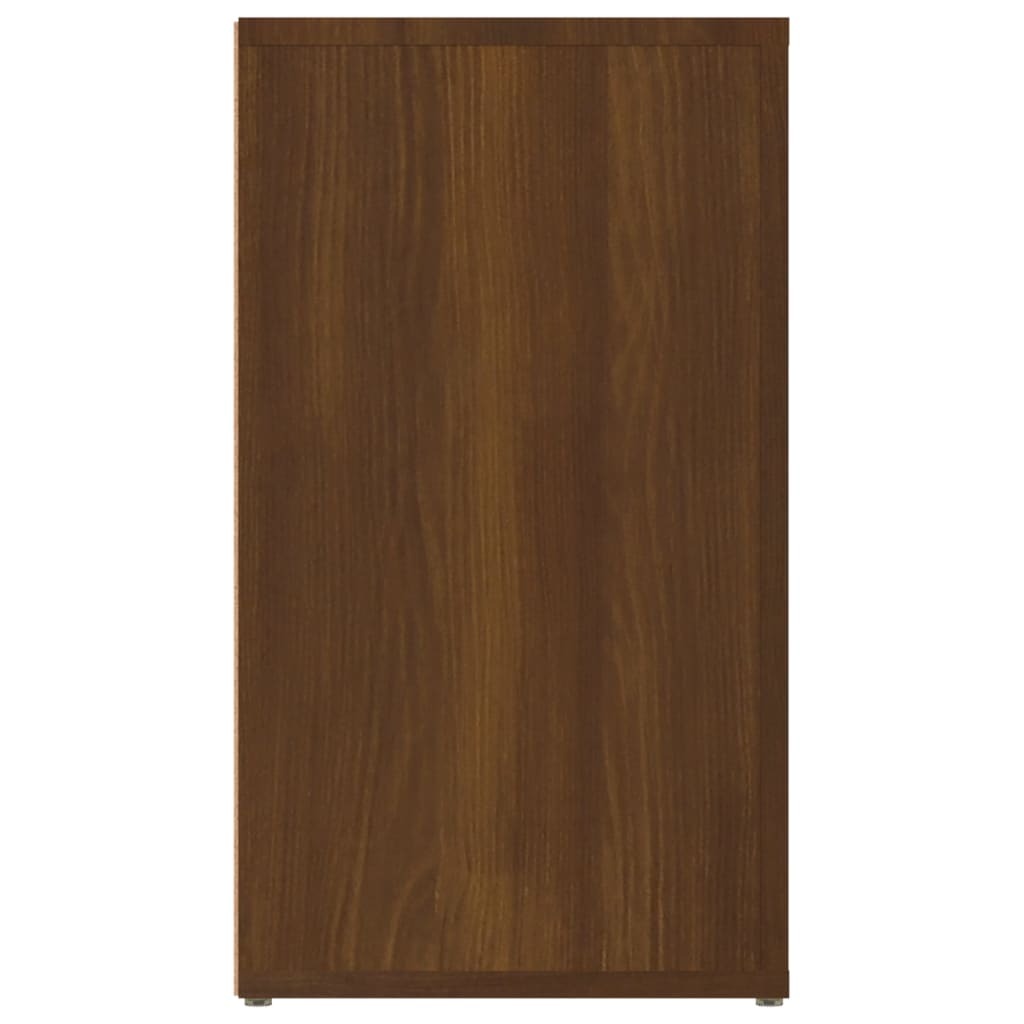 vidaXL Komoda hnedý dub 80x30x54 cm spracované drevo