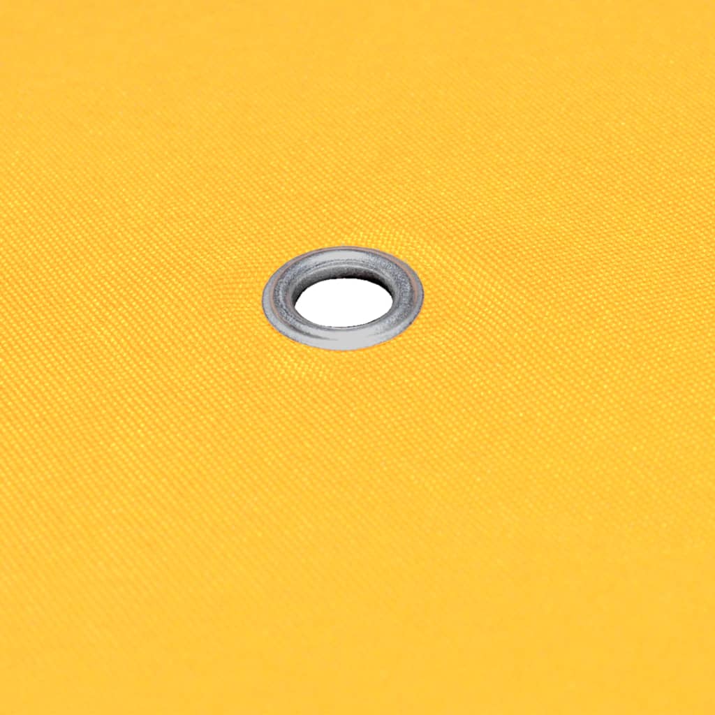 vidaXL Dvojitá strieška na altánok 310 g/m², 3x3 m, žltá