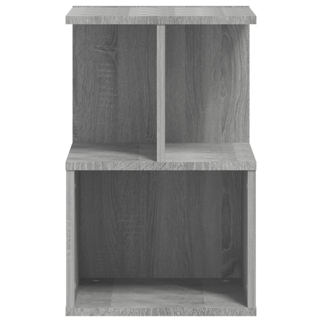 vidaXL Nočný stolík sivý sonoma 35x35x55 cm spracované drevo