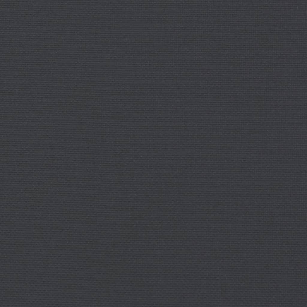 vidaXL Podložky na paletový nábytok 3 ks, čierne, látka