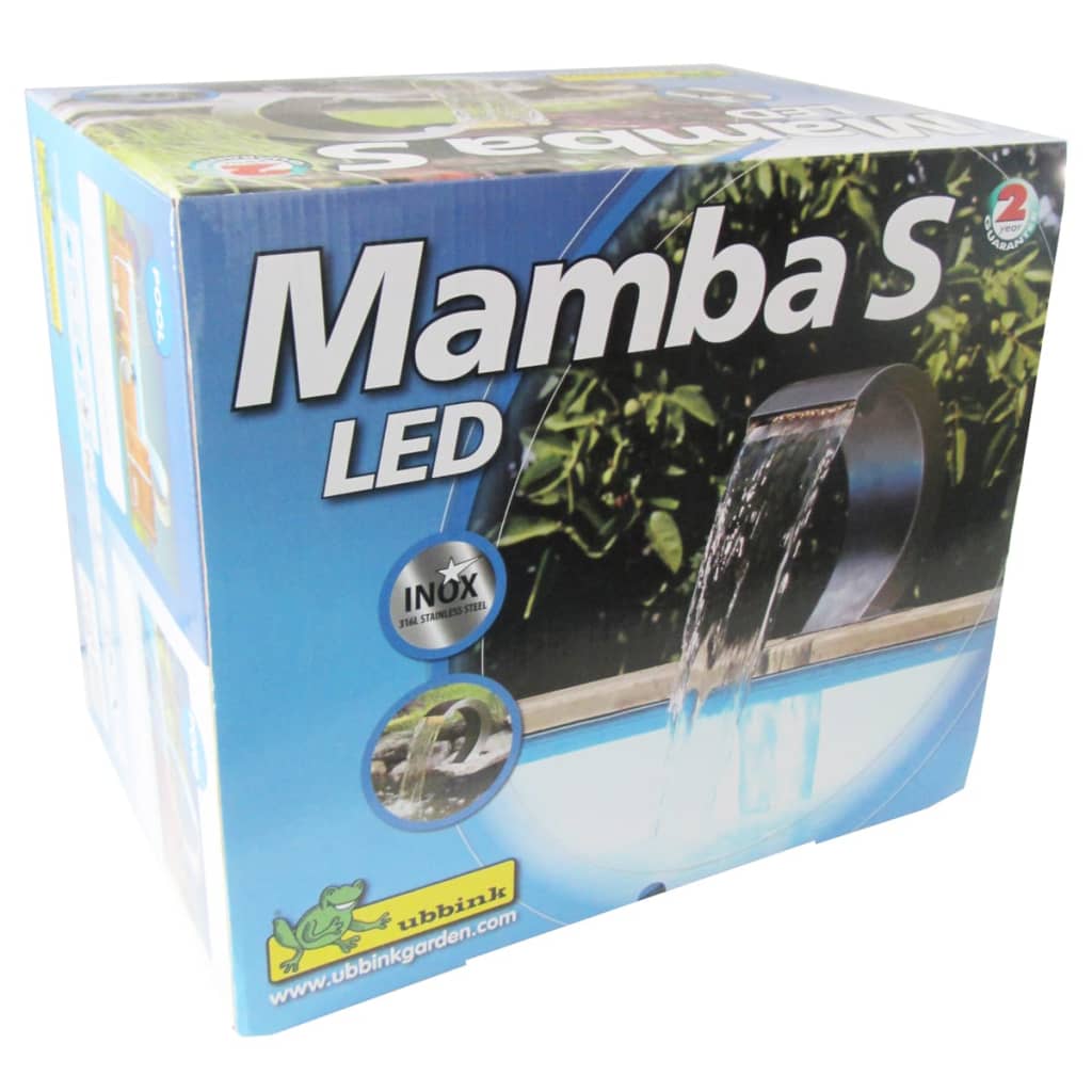 Ubbink Vodopád Mamba S-LED nehrdzavejúca oceľ 7504632