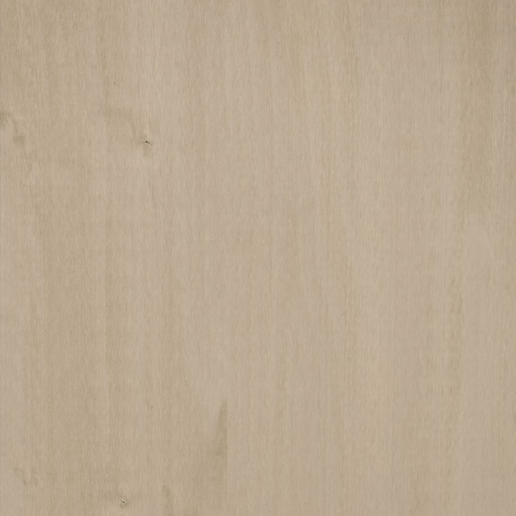 vidaXL Konzolový stolík HAMAR, medovo hnedý 90x35x90 cm, borovica