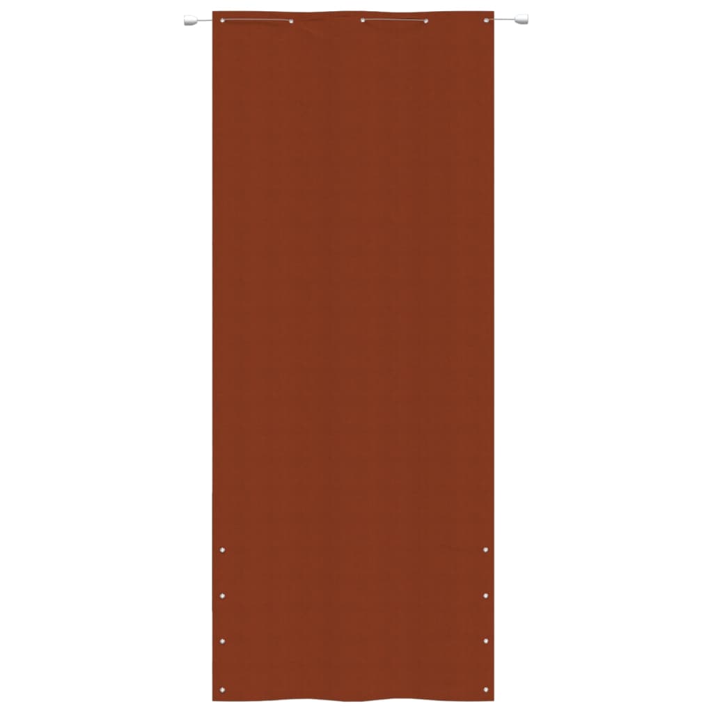 vidaXL Balkónová markíza tehlová 100x240 cm oxfordská látka