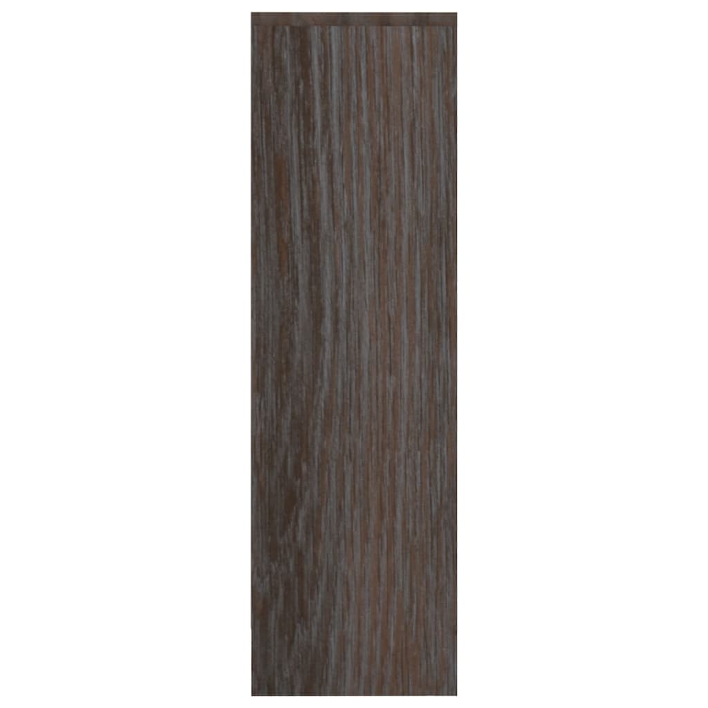 vidaXL Botník s 5 dvierkami sivý dub somoma 59x24x167 cm drevotrieska